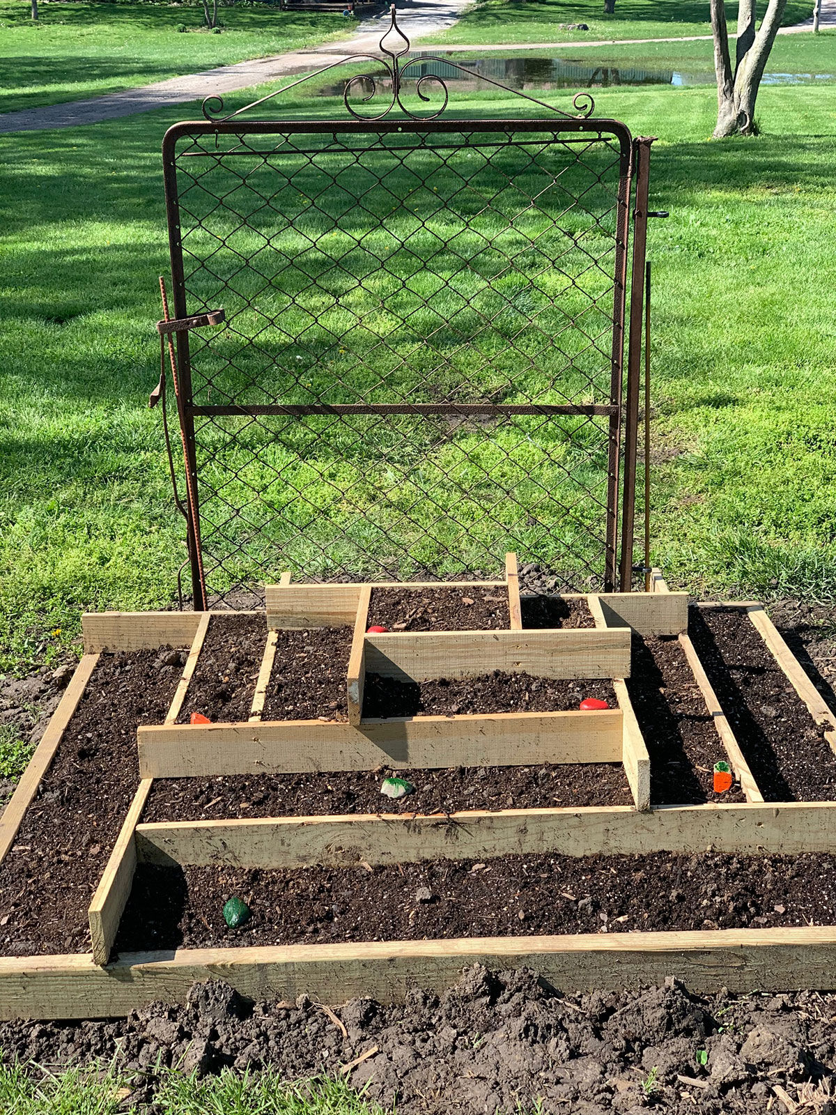 Bailey Rogers’s multi-tiered garden